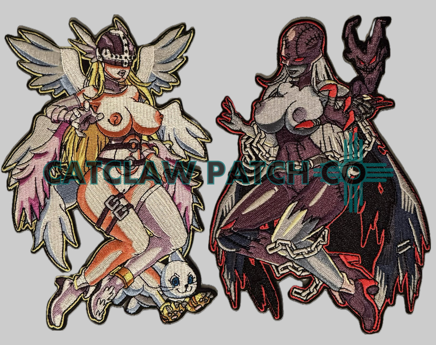 Angewomon & Lady Devimon Battle Duo Patch Set